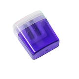 Manufacturer supplies GPPS manual geometric double hole pencil sharpener, student multifunctional pencil sharpener, office to pencil sharpener