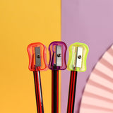 Activity Plastic Children's Pencil Sharpener Creative Stationery Supplies Pen Planer Pencil Sharpener Sketching Special Sharpener