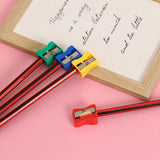 Rectangular simple pencil sharpener, learning supplies, pencil sharpener, elementary school and children's stationery, pencil sharpener, wholesale and customization