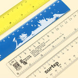 20cm straight ruler, drawing and measuring scale, student learning stationery, office supplies, advertising ruler